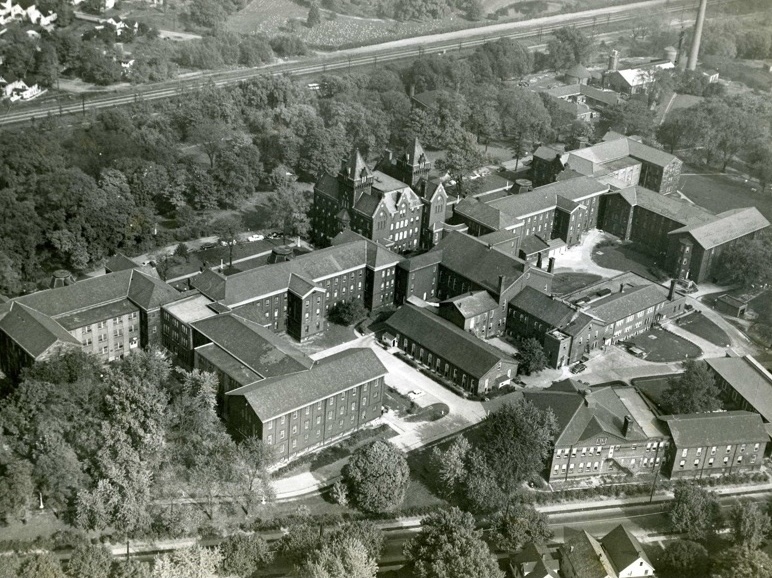 Cleveland State Hospital Aerial View, 1951