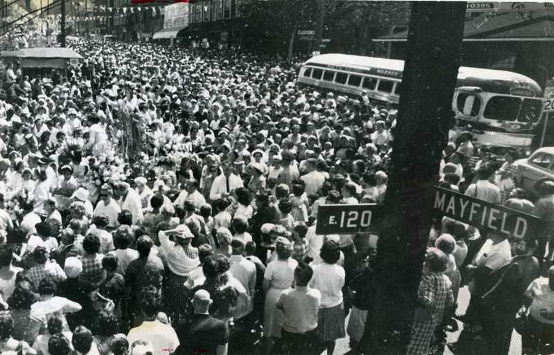 Crowds Gather for the Feast