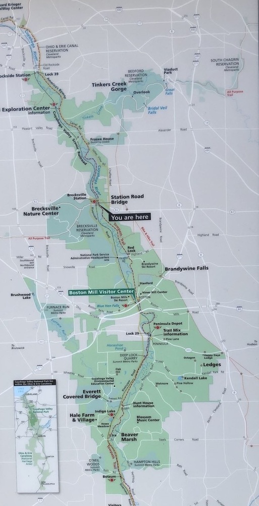 CVNP Park Map