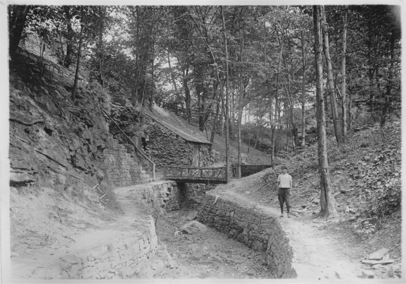 Creek Behind Deming House, 1914