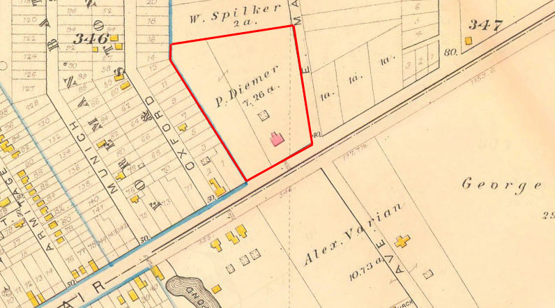 Hopkins Plat Map, 1881
