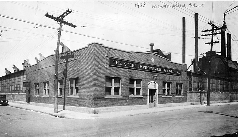 Exterior circa 1928.