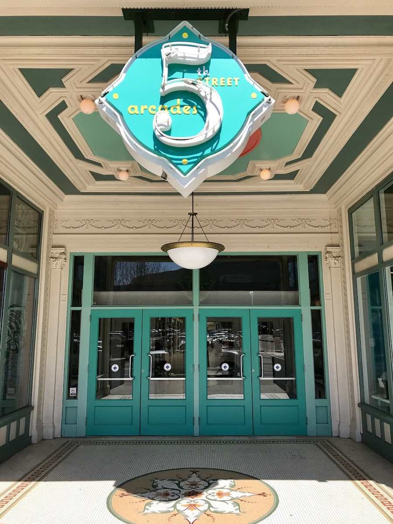 5th Street Arcades Prospect Avenue Entrance