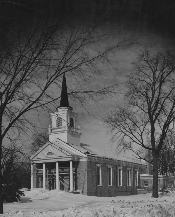 Forest Hill Church Construction, 1950