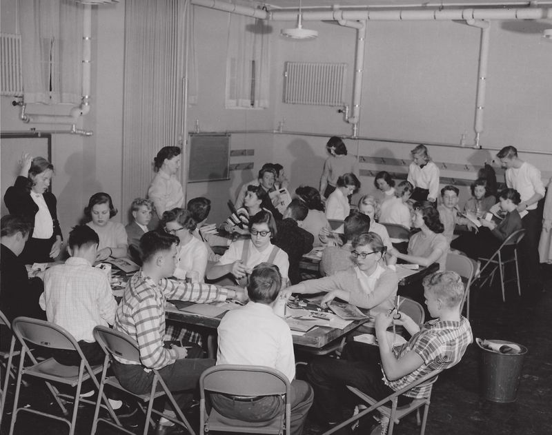 Youth Group Meeting, ca. 1950s