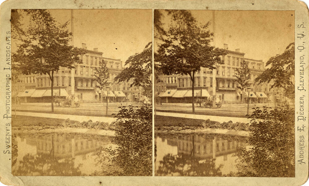 Stereograph of the Rouse Block