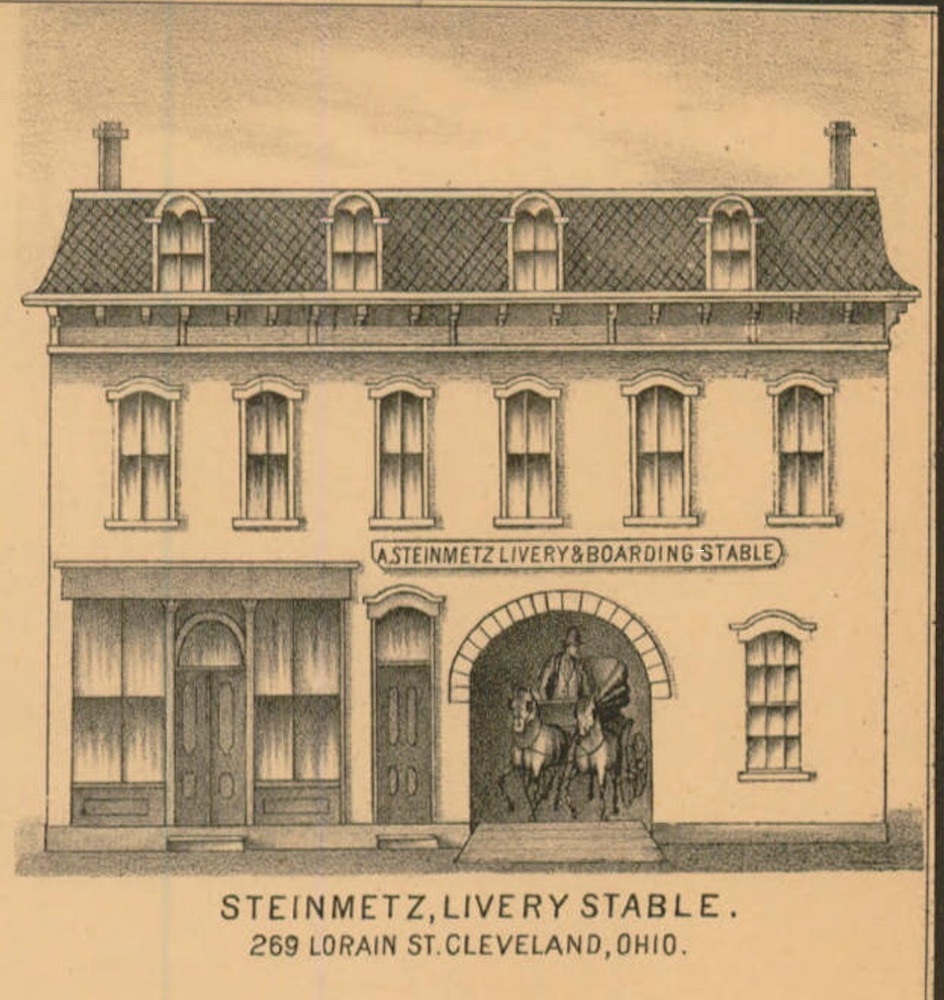 The Steinmetz Livery and Stable Building - 3722-26 Lorain