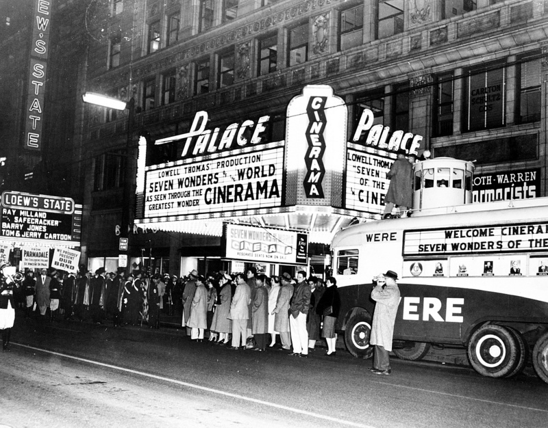 Cinerama at the Palace, 1958