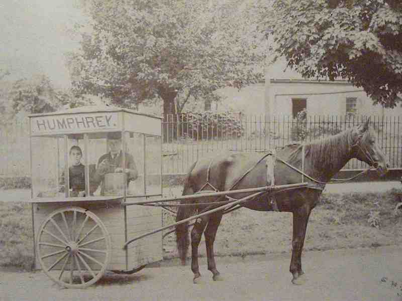 Horse-Drawn Popcorn Cart, ca. 1890s