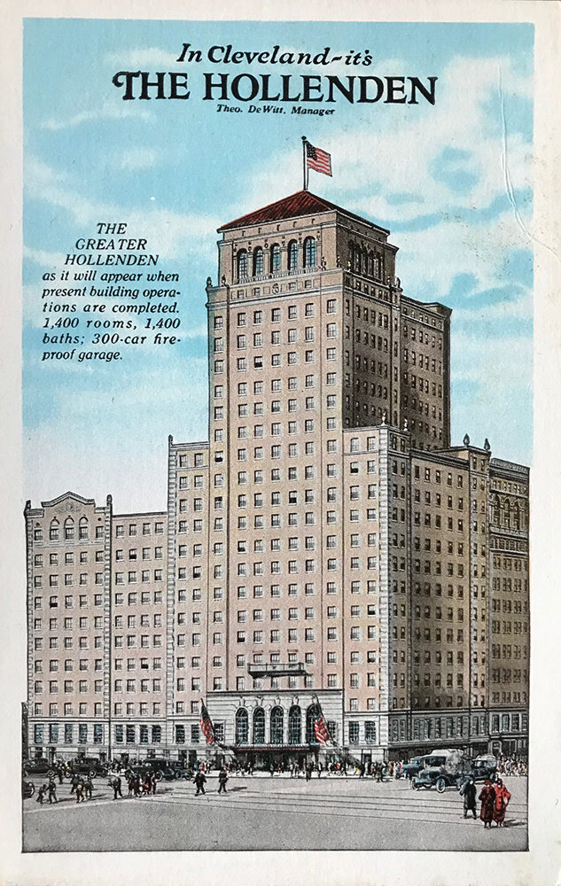 The Hollenden Hotel Postcard