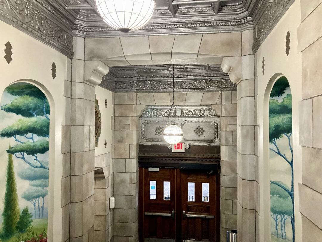 Murals in Vestibule
