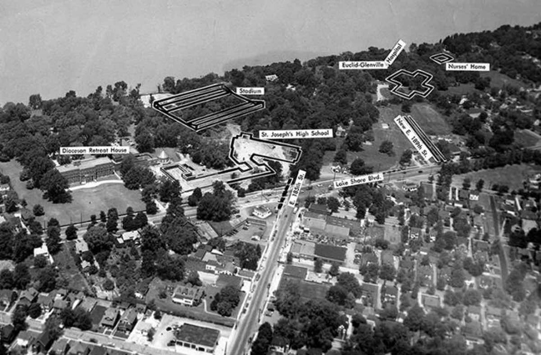 Aerial View of East 185th and Lakeshore Blvd.
