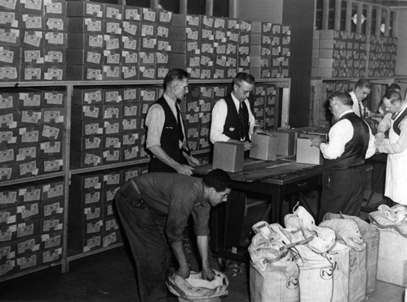 Bonds Being Received, 1942