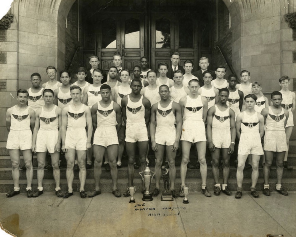 High School Track Team - 1930s