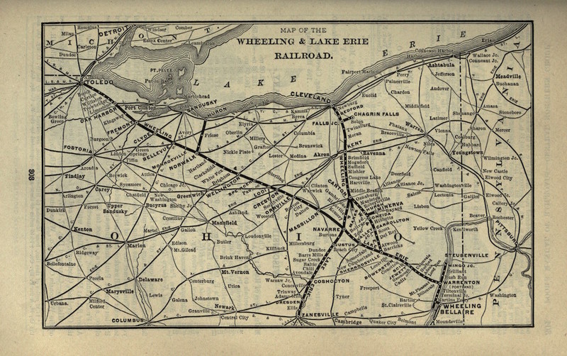 Wheeling & Lake Erie Railroad, 1901