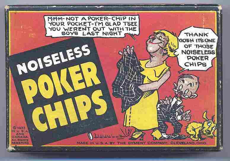 Dyment's Noiseless Poker Chips
