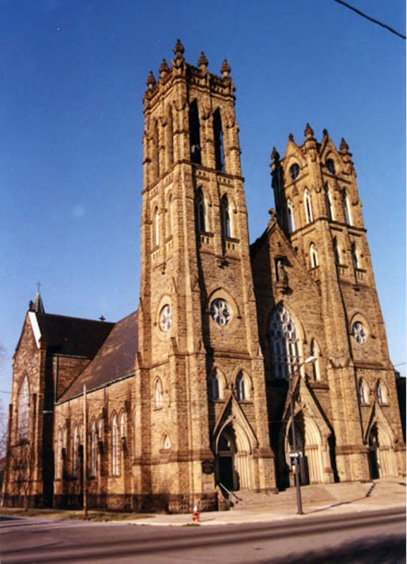 Immaculate Conception Church, Superior Ave. and East 41st Street.
