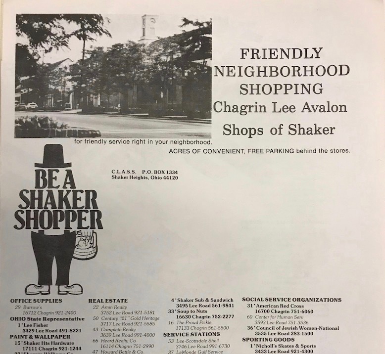 Be a Shaker Shopper!