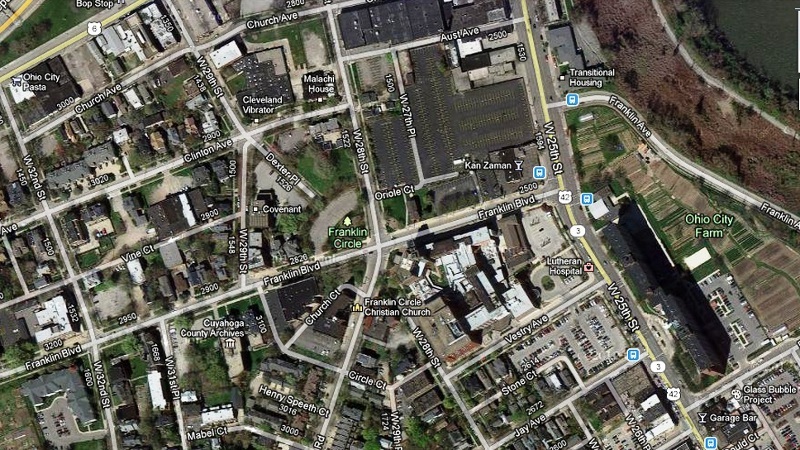 Aerial View of Franklin Circle