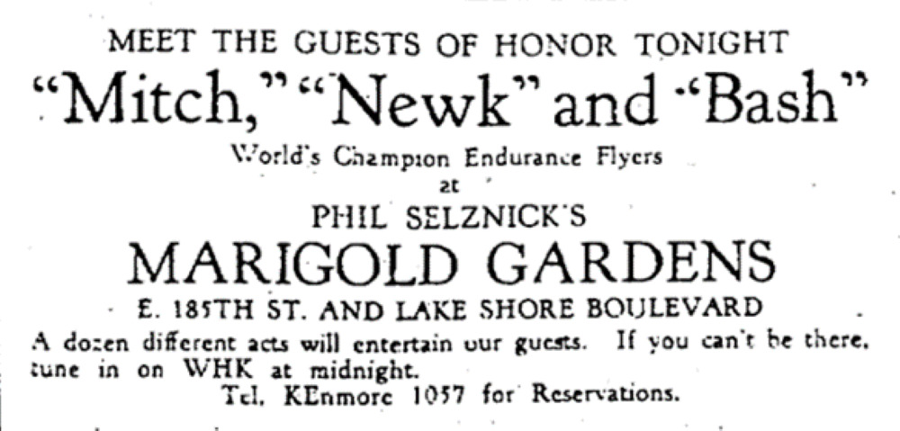 Marigold Gardens Advertisement