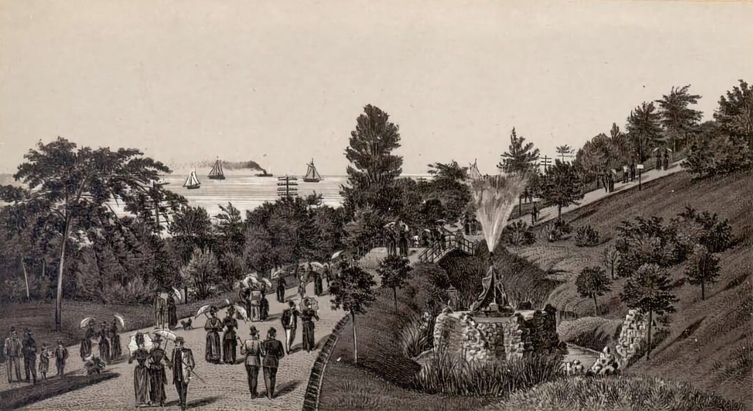 An Artistic Rendition of Lake View Park