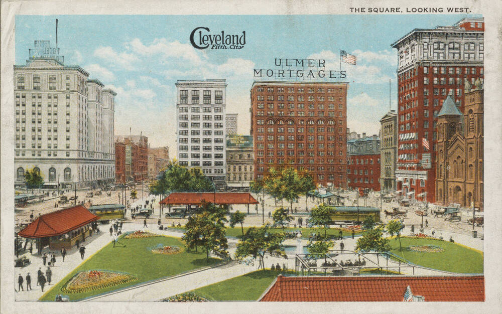 Looking Westward Across Public Square