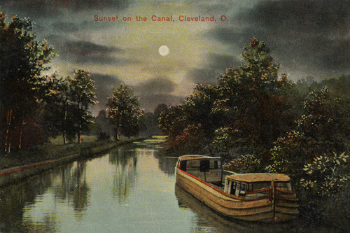 Sunset on the Canal