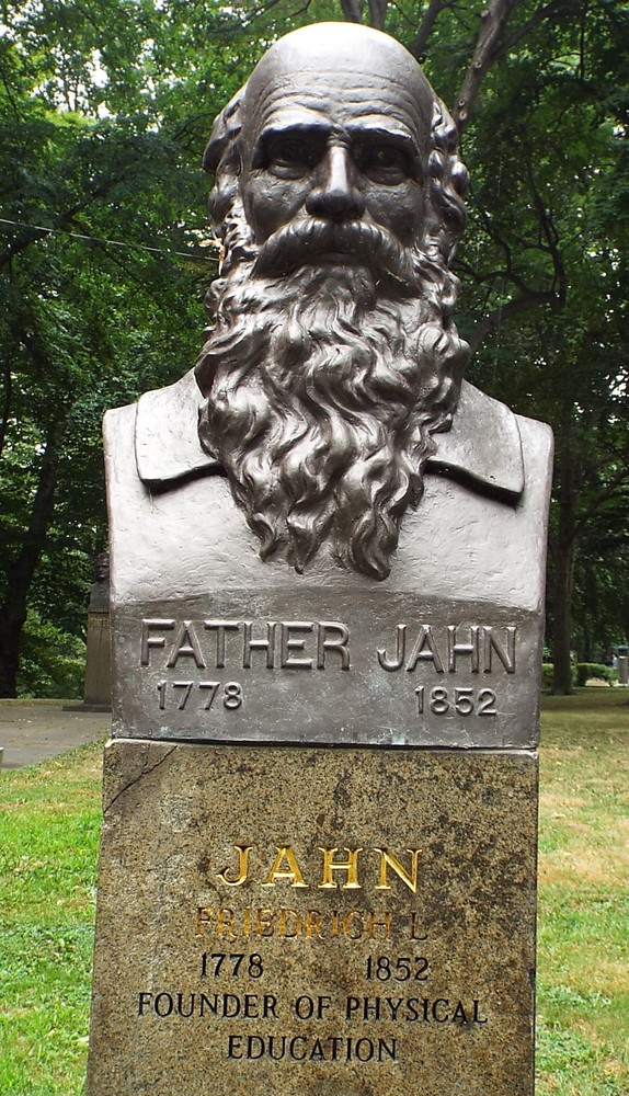 Bust of Friedrich Jahn in the Cleveland Cultural Gardens