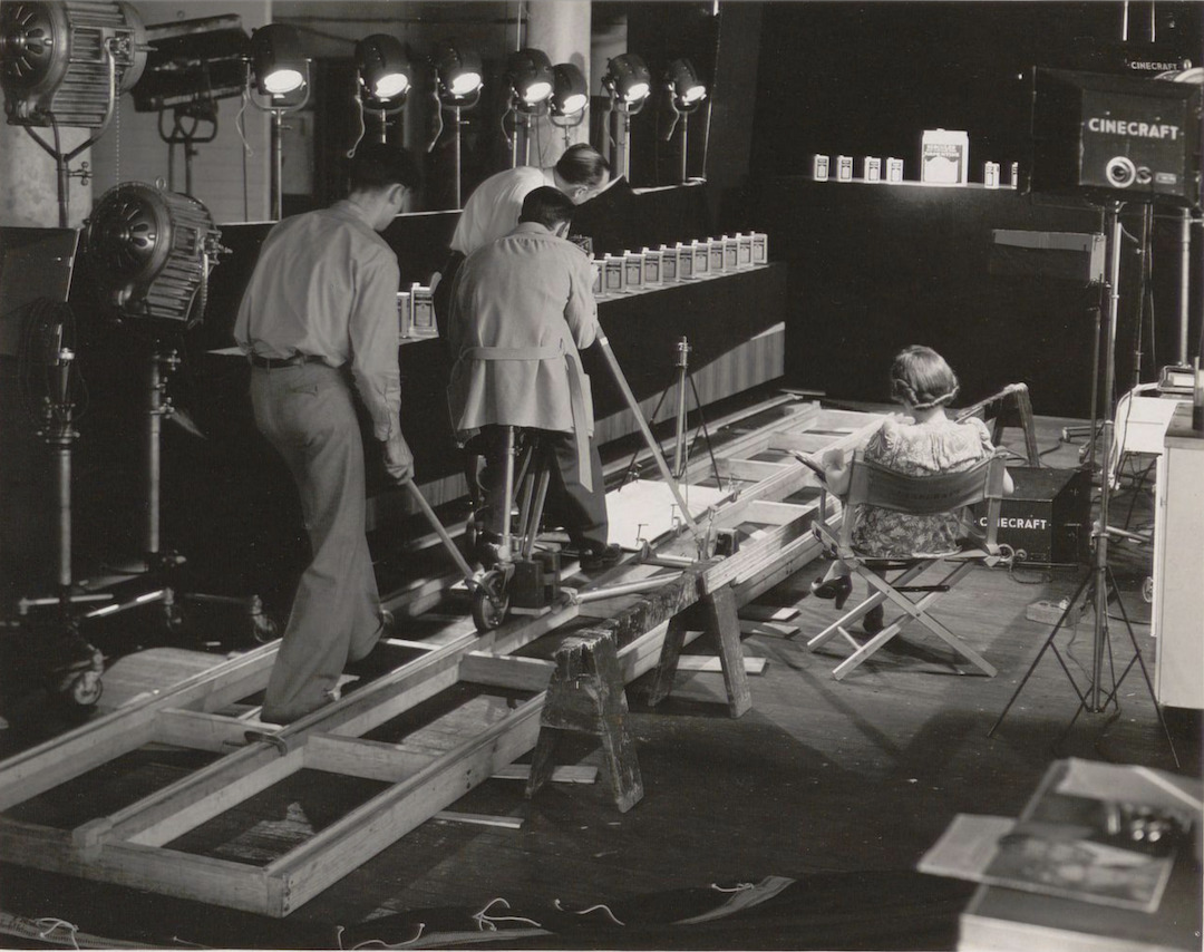At work in the studio