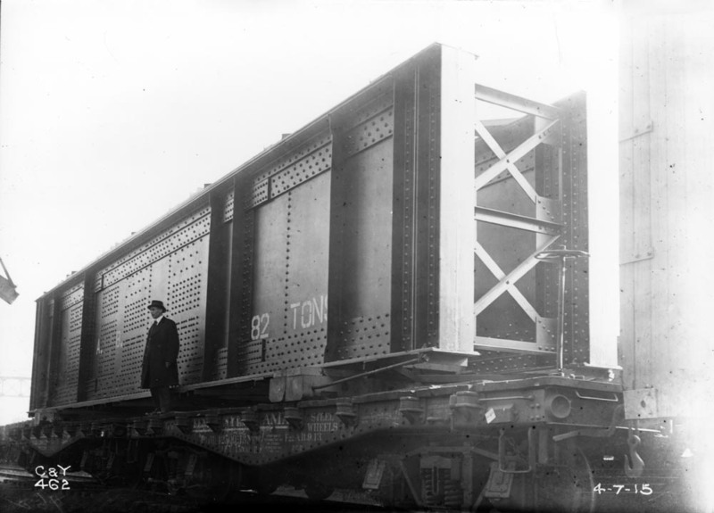 Steel Plate Delivery, ca. 1915