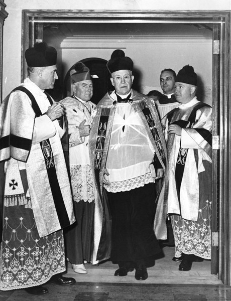 Dedication of St. Ann Church, 1952