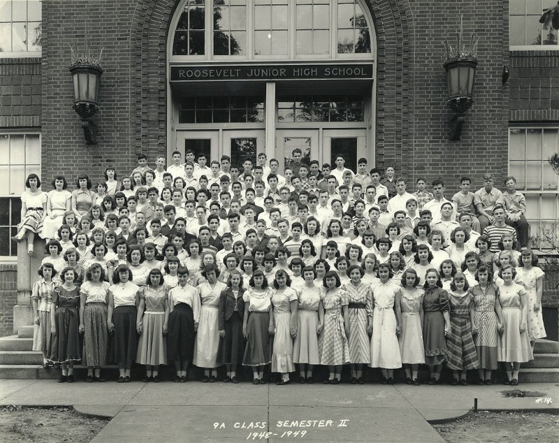 Roosevelt School Class 9A, 1948-49