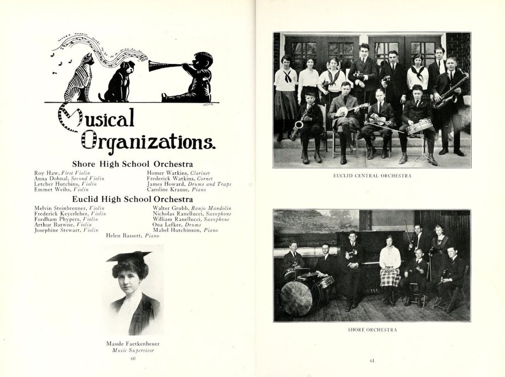 Euclid Central and Shore High School Orchestras