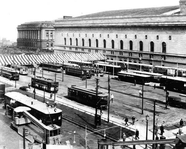 Streetcar Convention on the Mall