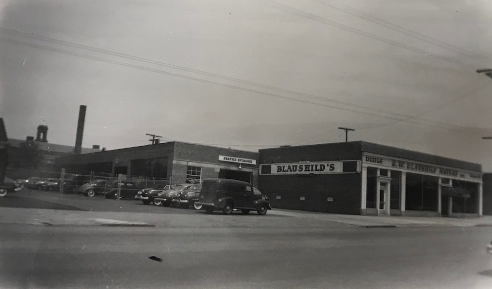 B. W. Blaushild Service Garage, 1948
