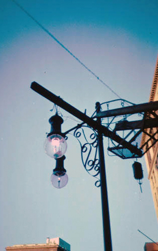 Brush Arc Lamp on Public Square, 1976