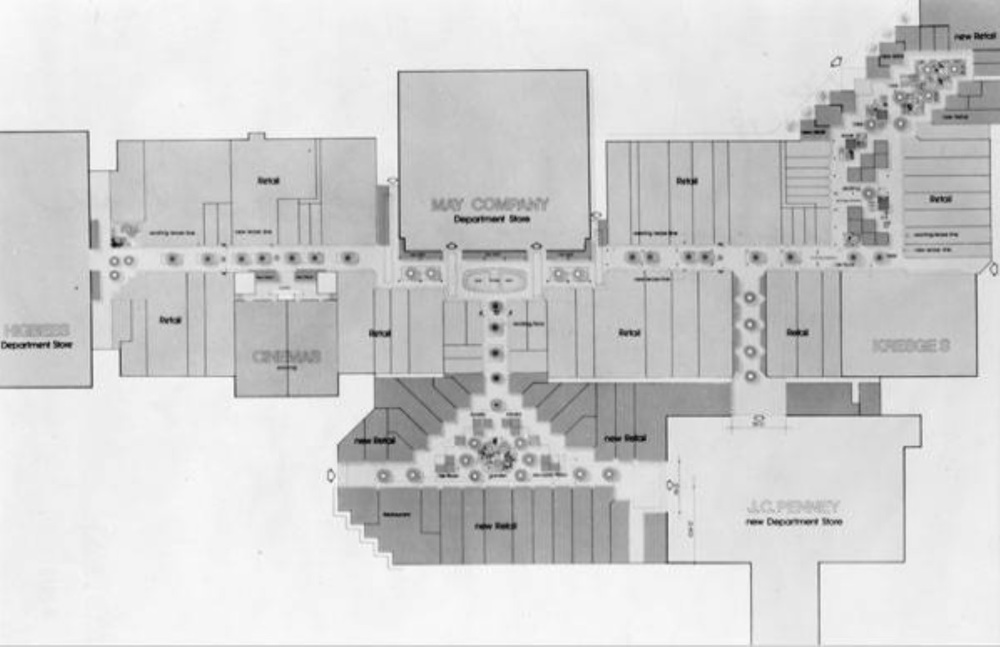 Map of Parmatown Shopping Center Expansion Proposal
