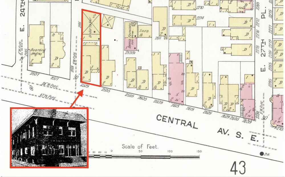 Second Location, 2529 Central Avenue