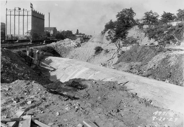 Doan Brook Culvert, 1929