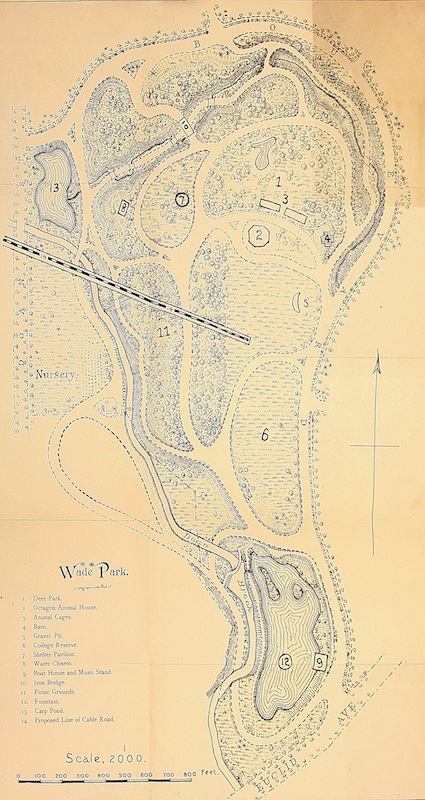 Map of Wade Park