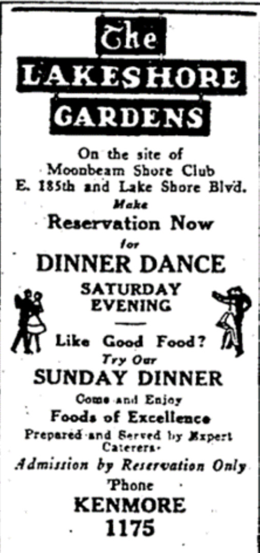 Lakeshore Gardens Advertisement