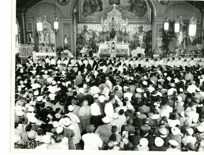 Crowds Gather to Worship