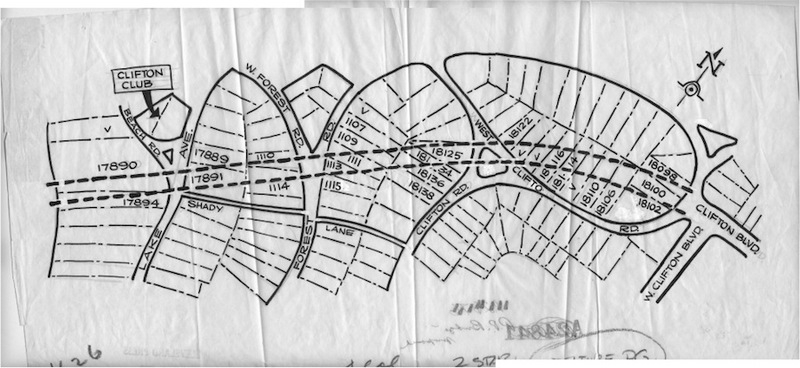 Path of the Clifton Park Bridge Project