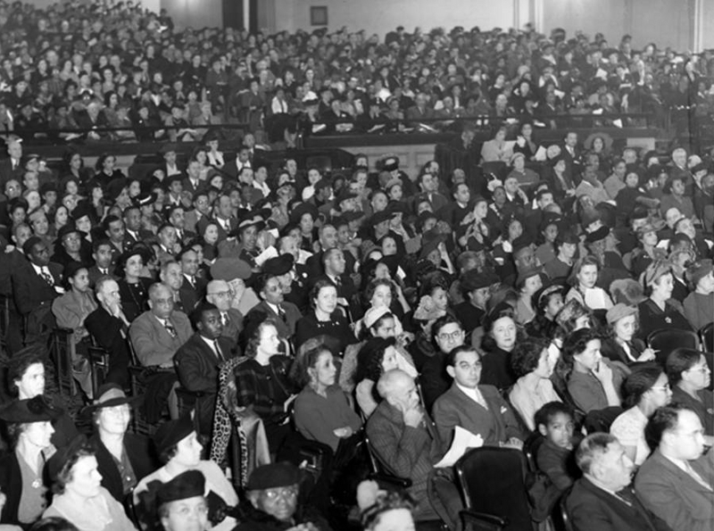 Victory Rally at Music Hall, 1942