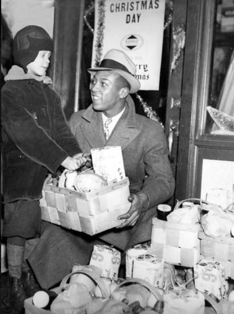 Delivering Christmas Packages to Needy Children