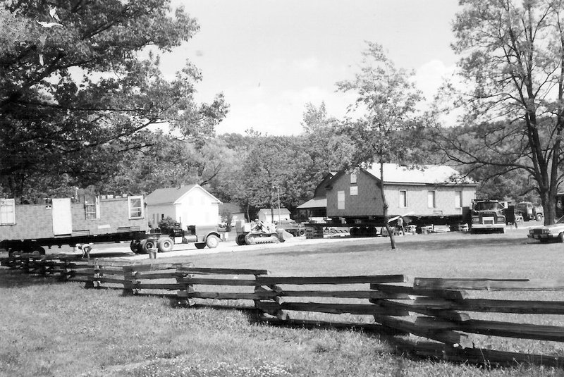 Relocating the Carpenter House, 1987