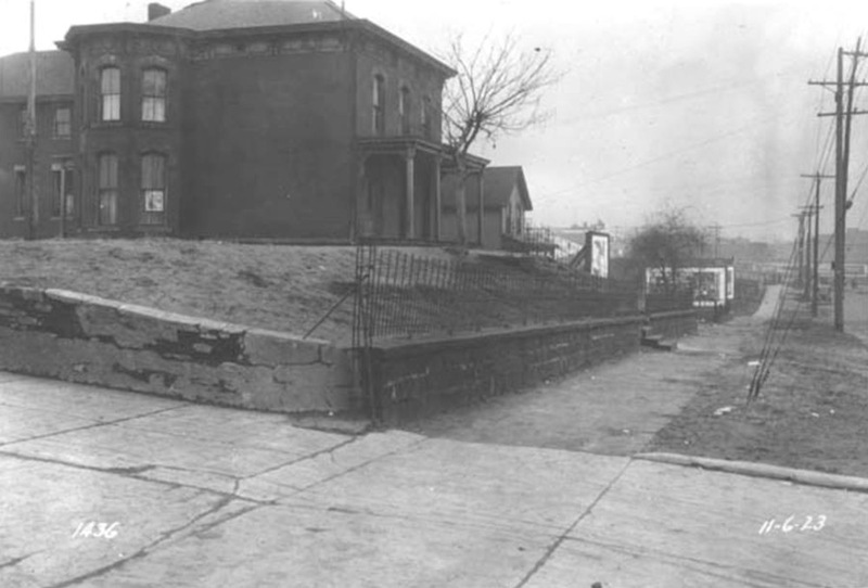 Columbus Road, north of Brevier Avenue, 1923