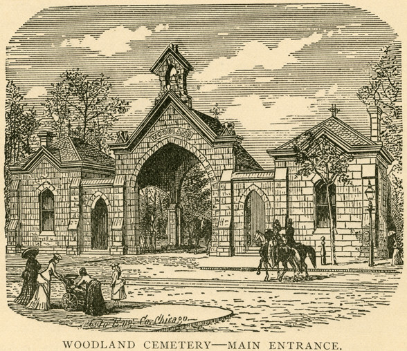 Woodland Cemetery Main Entrance