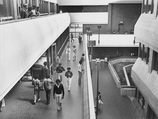 Interior of New East High