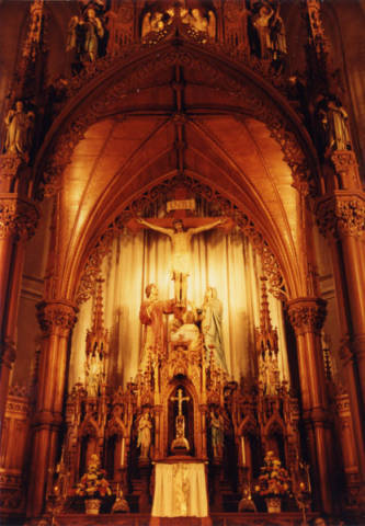 The High Altar at St. Stephen Church